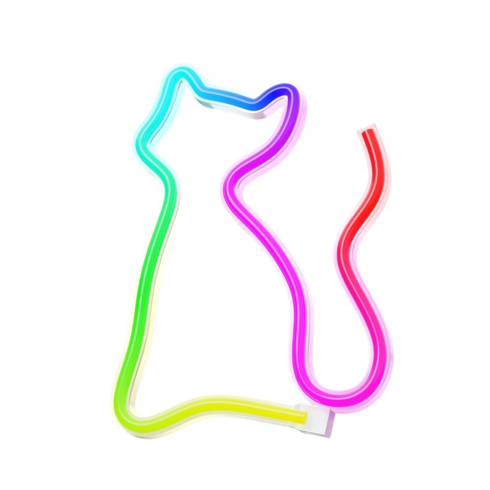 Neon LED RGB KOT FLRN03 + pilot Forever Light